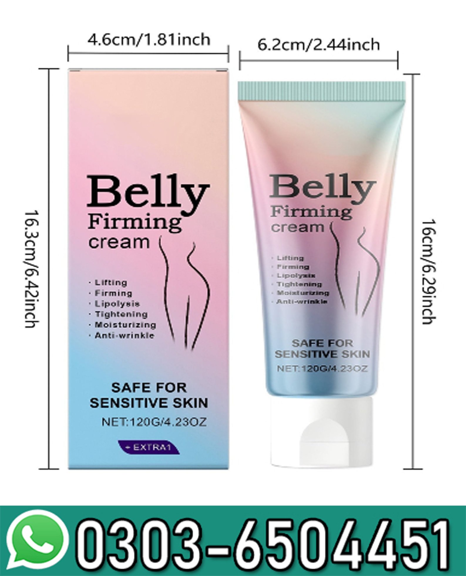 Belly Lifting & Body Tightening Cream