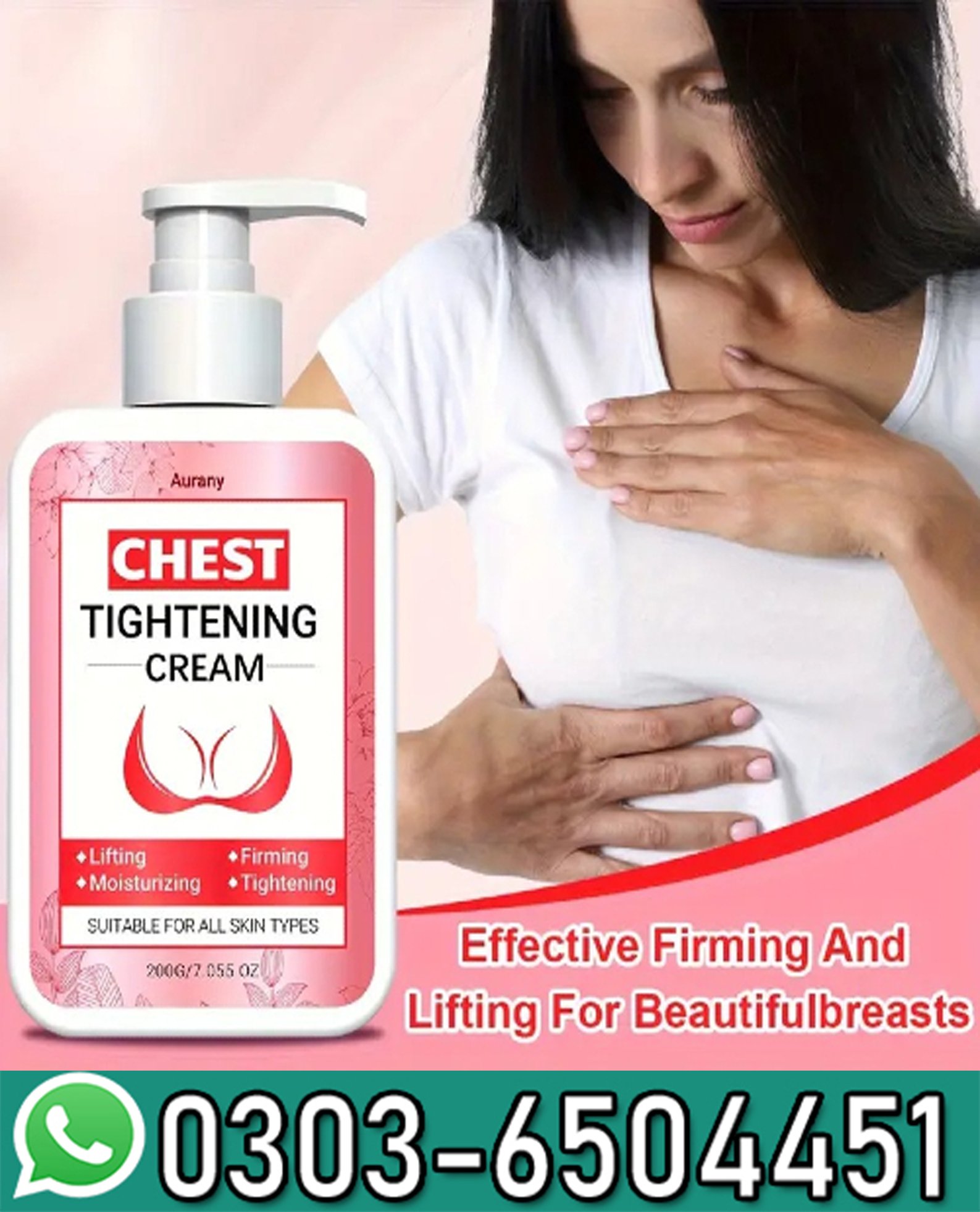 Chest Tightening Massage Cream