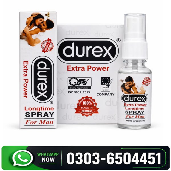 Durex Extra Power Long Time Spray For Men in Pakistan