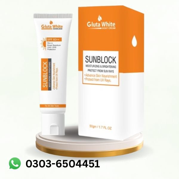 Gluta White Sunblock Price in Pakistan