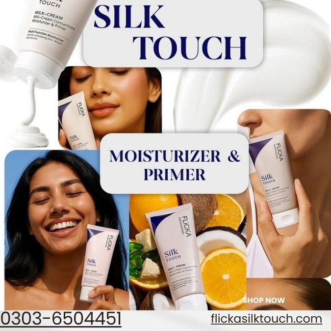 Flicka Silk Touch Concentrate 3 in 1 Primer Moisturizer & Sunscreen